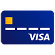 Visa credit card illustration.